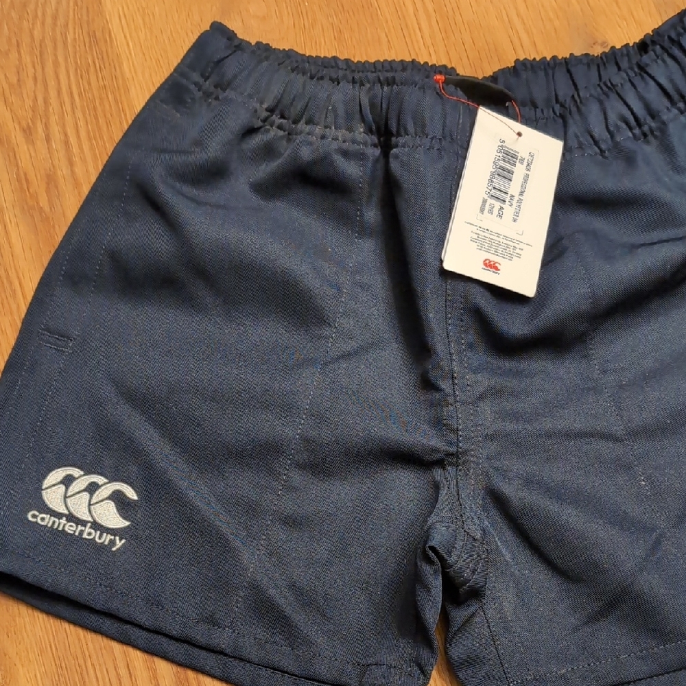 Canterbury Navy Blue Athletic Shorts Age 12